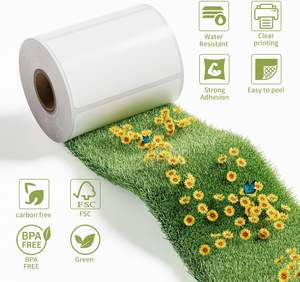 Papel Térmico para Etiquetas de Códigos de Barras PUTY, Rollo de Etiquetas Adhesivas Compatible con DK11209, DK11202, DK22205 para Impresora <span class=keywords><strong>Brother</strong></span> Serie <span class=keywords><strong>QL</strong></span>, <span class=keywords><strong>QL</strong></span> 800 - Product Image 5