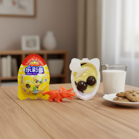 Ventes Flash Usine : Mini Tasses de Chocolat Personnalisées OEM, Biscuits Solides au Goût Chocolat Sucré, Thème Dessin Animé pour Enfants, Idéales pour les Goûters