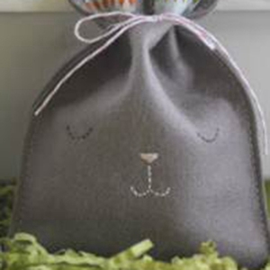 Easter Bunny <strong>Egg</strong> Bag Felt Easter Candy Bag Felt <strong>Egg</strong> Easter <strong>Decoration</strong> for Baby Party Supplies - Product Image 3