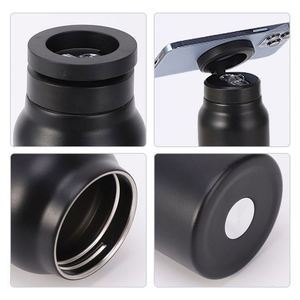 กระติกน้ำเก็บความร้อนแบบใหม่ ขนาด 24 ออนซ์ ผลิตจากโลหะ พร้อมที่ยึดโทรศัพท์ ทำจากสแตนเลสสตีล ใช้กับแม่เหล็กได้ - Product Image 5