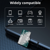 Pas cher Vente en gros Mini 32 Go 64 Go 128 Go 128 Mo 64 Go 256 Mo Capacité U1 Mémoire Sd Cf TF Carte pour téléphone Caméra Carte Tf