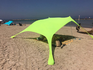 Tienda de <span class=keywords><strong>playa</strong></span> portátil para bolsas de arena, anclas, refugio de sombra para el sol, tienda de <span class=keywords><strong>playa</strong></span> emergente - Product Image 2