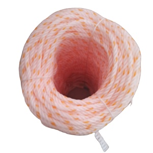 PP Danline Rope Marine Rope Shandong China 3mm-60mm PP Baler Twine Polypropylene Split Film 3 Strands pp Twisted Rope - Product Image 1