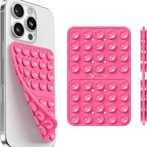 Coque de téléphone à ventouse en silicone double face avec support OLED pour selfies et vidéos, découpe personnalisée - Product Image 4
