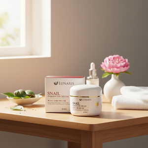 Crème Visage Lunaris SNAIL ENHANCER, Lotion Anti-rides, Anti-âge, Amélioration des Rides, Blanchissant, K-beauty, Fabriqué en Corée - Product Image 2