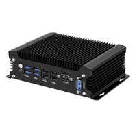 Ordinateur Minipc de Dubaï Intel Core I3-6167U Linux Arm Fanless Mini Motherboard Desktop Barebone Personal Portable PC