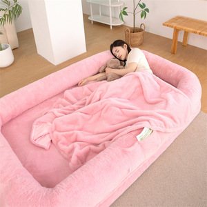 <span class=keywords><strong>Sofa</strong></span> tempat tidur kain lepas pasang, dapat dicuci, ukuran ekstra besar untuk anjing raksasa dan orang yang malas, bentuk persegi panjang. - Product Image 3