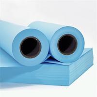 Rollo de Papel Bond Recubierto de 80 g/m² para Impresión Offset, Biodegradable y de Alta Rigidez, Papel para Dibujo de Ingeniería y Ploter CAD