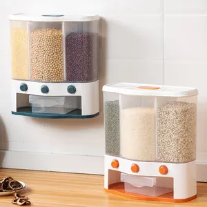 Reis-Speicherbehälter Behälter für Lebensmittel Kunststoff-Lebensmittelbehälter Speisekammer-Speicherbehälter