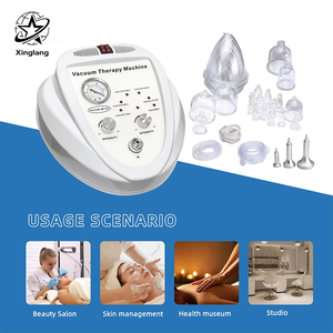 Set di massaggio del corpo e del viso con il drenaggio linfatico Spa coppettazione terapia per la macchina del vuoto di ingrandimento del seno - Product Image 6