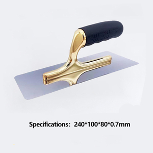 Factory Wholesale Art Paint Trowel Rounded-edge Finishing Knife Stainless Steel Painting Tools - Product Image 4