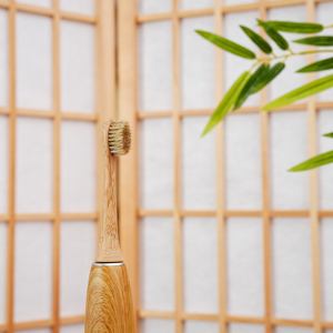 <span class=keywords><strong>Brosse</strong></span> à dents électrique V8 Sonic, autonomie de 320 jours, blanchiment des dents intelligent, logo personnalisé, grain de <span class=keywords><strong>bois</strong></span>, 5 modes, charge micro USB - Product Image 3