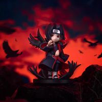 100% authentique, 10 pièces/ensemble, figurines d'anime de la série Naruto Shippuden Akatsuki, boîte mystère, figurines de collection, Deidara Itachi, mini jouets en PVC