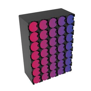 Modulo Flip-Dot 30mm 5x7, Display Flip Chip, Display Grafico Flip, Display a Sette Segmenti Grande - Product Image 3