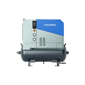 Electric 7.5KW 10HP Permanent Magnetic VSD Screw Compressor With CE For Industrial Mini Screw Air Compressor