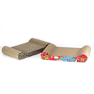 Cat Scratcher <b>Sofa</b> Lounge Leopard Print Corrugated Cardboard <b>Pet</b> Furniture For Cats - Product Image 5