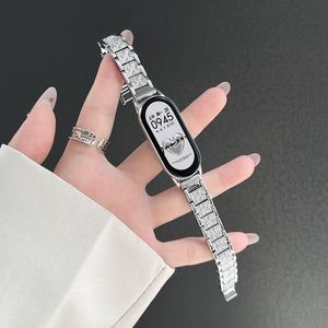 Bracelet en acier inoxydable pour Xiaomi Mi Band 10, compatible avec les bracelets Miband 9/8, et les bracelets Xiaomi 8/9/10. - Product Image 3