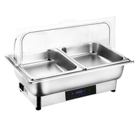 Offre Spéciale : Réchaud de Buffet Professionnel en Acier Inoxydable pour la Restauration – Maintien au Chaud des Aliments pour Restaurants