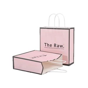 Bolsas de Papel Personalizadas para Regalo, Impresión Personalizada, Bolsas de Papel Kraft Marrón para Comida para Llevar con su Propio Logotipo, <span class=keywords><strong>Sac</strong></span> En Papier Kraftshopping - Product Image 4