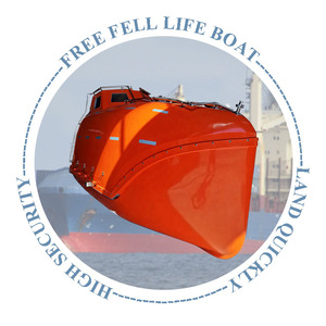 Bateau de sauvetage à chute libre entièrement fermé en fibre de verre certifié CCS/BV/IRS/EC - Product Image 2