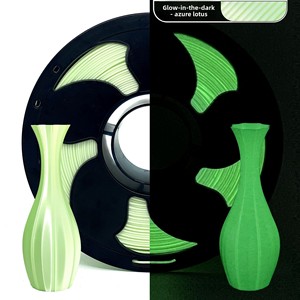 Filamento de Impresión 3D Toson PLA Brillante en la Oscuridad 250g PLA Seda Tricolor 1.75mm de Diámetro para Impresoras - Product Image 3