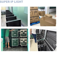420W 311W 1.5 °   Projecteur à tête mobile DMX RDM 350 à double prisme magnétique pour concerts, clubs, tournées, locations et spectacles