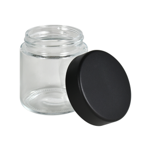 Pot en verre en forme de dôme résistant aux enfants 3,5G pour fleurs séchées avec bouchon CRC - Product Image 3