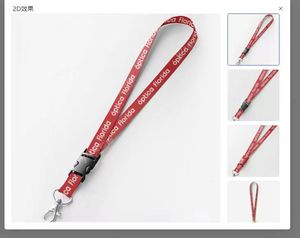 Custom Logo Printed Polyester Lanyard, Personalized <b>ID</b> <b>Badge</b> <b>Holder</b> Neck Strap, Wholesale Bulk Order Free Design - Product Image 4