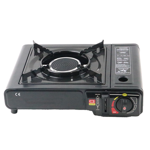 Estufa de <span class=keywords><strong>Gas</strong></span> Portátil de Alta Calidad para Acampar al Aire Libre, Kit de Hornillo, Fogón, Caja de Plástico Segura, Propano, Butano, Hierro Fundido - Product Image 2