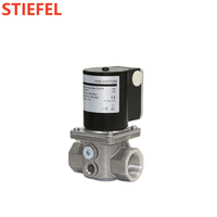 Vanne solénoïde à gaz à ouverture et fermeture rapides, haute efficacité, série DEVG, pour système de chaudière, haute capacité