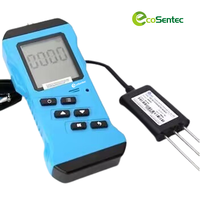 Testeur de sol portable 7 en 1 avec batterie 3A intégrée, analyseur de nutriments du sol portable pour le champ, mesure du pH, de l'humidité, de la température, de l'EC et du NPK