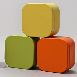 Caja de Metal para Té, Lata Circular Pequeña para Té, Caja de Embalaje con Diseño Personalizable, Tapa con Acabado Lacado y Sellado con Brocha - Product Image 6