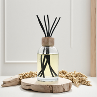 Bouteilles de diffuseur vides classiques en verre de 50 ml, 100 ml, 150 ml, 250 ml, bâtonnets de parfum, senteurs AromaHome personnalisées, vente flash