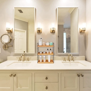 Organizador de Baño con Cesta, Estante de Almacenamiento de 3 Niveles para Encimera de Baño, Organizador de Encimera de Baño - Product Image 3