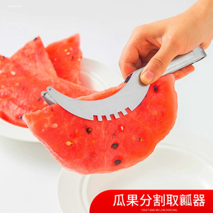 Coupe-pastèque en acier inoxydable, coupe-fruits domestique, trancheuse, éplucheur, couteau à fruits tranchant - Product Image 3