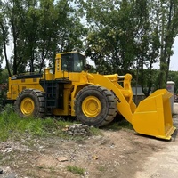 Guter Zustand Komatsu Modell Schwere Baumaschine Gebraucht Rad bagger Lader