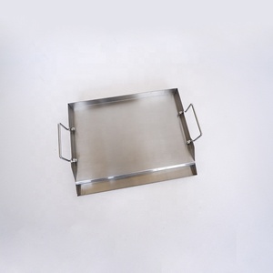 Camping BBQ Outdoor <strong>22</strong> <strong>Inch</strong> Metal Stainless Steel <strong>Griddle</strong> Grill Topper Gas &amp; Induction Compatible Modern Without Pot Cover - Product Image 2