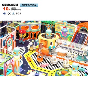 Parco giochi per bambini centro commerciale al coperto i bambini giocano parco divertimenti grande attrezzatura per il divertimento della famiglia dove i sogni diventano realtà - Product Image 3