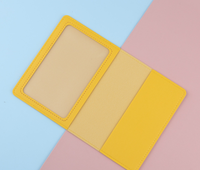GERUI Étui de Passeport Personnalisable en Cuir PU Style National, Portefeuille de Voyage et d'Affaires, Modèle Fin Effet Marbre GR025 30G