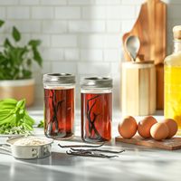 Bocaux Mason en verre à large ouverture de 12 oz avec couvercles, matériaux sans BPA, pour jus, cornichons, sauces, desserts, flocons d'avoine, portions moyennes