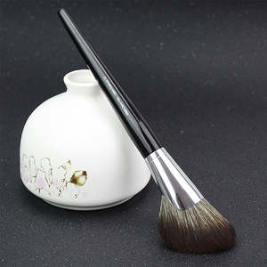 <span class=keywords><strong>Pinceau</strong></span> de maquillage personnalisable avec couvercle, forme de faucille, grande biseauture, pour <span class=keywords><strong>blush</strong></span>, outils de beauté, <span class=keywords><strong>pinceau</strong></span> de contour, virole en aluminium - Product Image 2