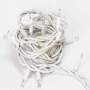 Lumières de vacances 100L à incandescence lisse Mini guirlande lumineuse en PVC pour la fête de mariage de Noël - Product Image 2