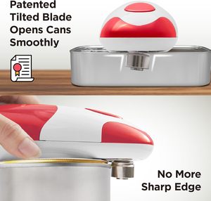 Ouvre-bouteille électrique multifonctionnel portable écologique en bois et acier inoxydable, sans danger pour les aliments, à une seule touche - Product Image 2