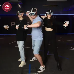 9D Virtual Reality Portal Arcade Machine VR Shooting Arena Multiplayer Team-based Action Game