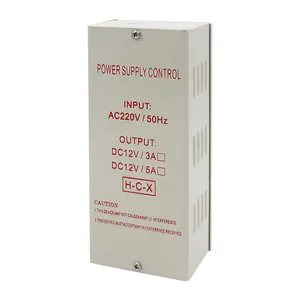 <span class=keywords><strong>Mini</strong></span> alimentation 220VAC à 12VDC 3A pour système de contrôle d'accès de porte - Product Image 2