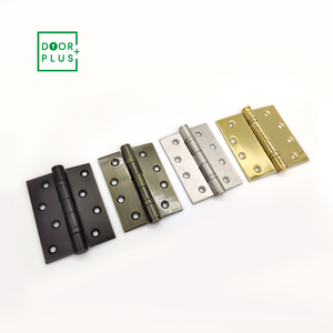 Doorplus Nouvelle Arrivée Charnière pivotante pliante 4 pouces 180 degrés Charnière d'angle carrée moderne en acier inoxydable pour portes en bois - Product Image 6