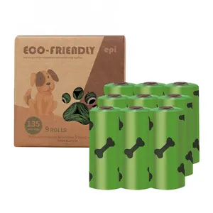 New phân hủy Pet wastebags Pet Dog Doggy poop Poo phân hủy sinh học Túi