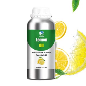 Huile Essentielle de Citron Pure Pressée à Froid, Marque Privée OEM, Huile Naturelle pour Soins de la Peau et Aromathérapie - Product Image 1