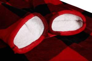 Luz peso de TV manta de tiro con mangas <span class=keywords><strong>Pie</strong></span> de bolsillo para los hombres las mujeres Sherpa Manta con mangas - Product Image 3