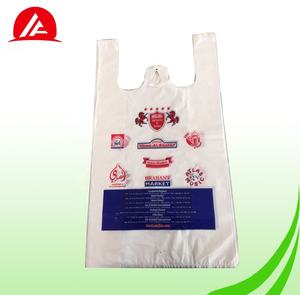 Les fournisseurs offrent en gros des sacs en plastique recyclables de T-shirt et des sacs à provisions en plastique de supermarché. - Product Image 5